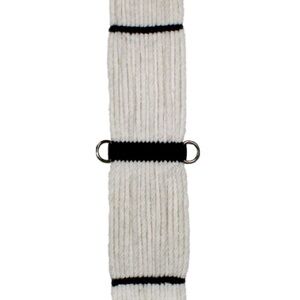 Tex Tan Classic White and Black Horse Girth 27inch new with tags